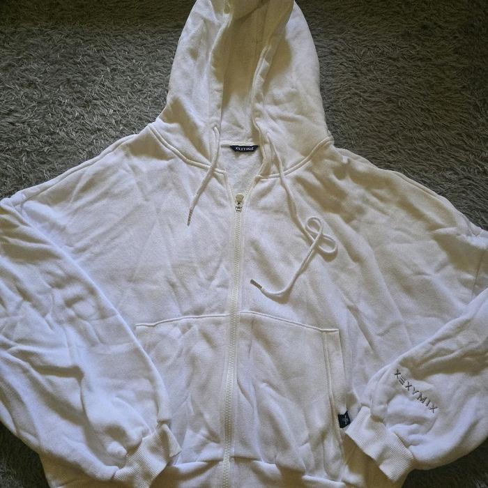 jaket oversize crop Xeximix Hoodie