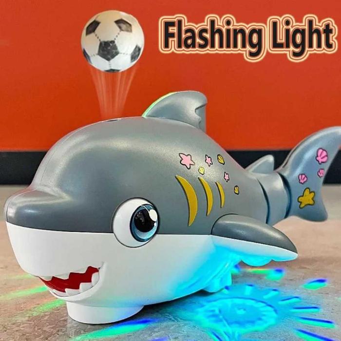 Ready Shark Toys Remote Control /Mainan Anak Hiu Tiup Lucu 2 Bola/ Mainan Hiu Edukasi Anak / Hiu Luc