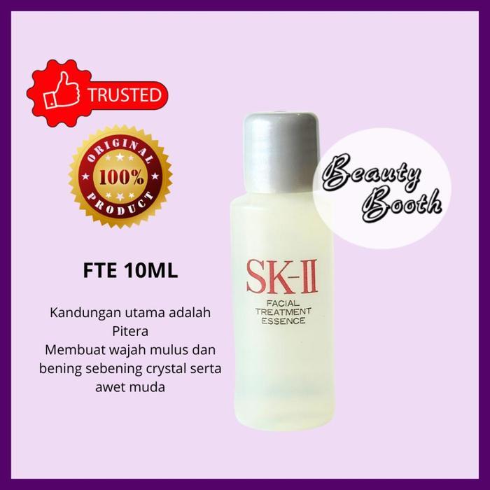 SK-II SKII SK2 SK II FTE 10ML Facial Treatment Essence 10 ml Pitera Kulit Glowing Mulus Kinclong Ber