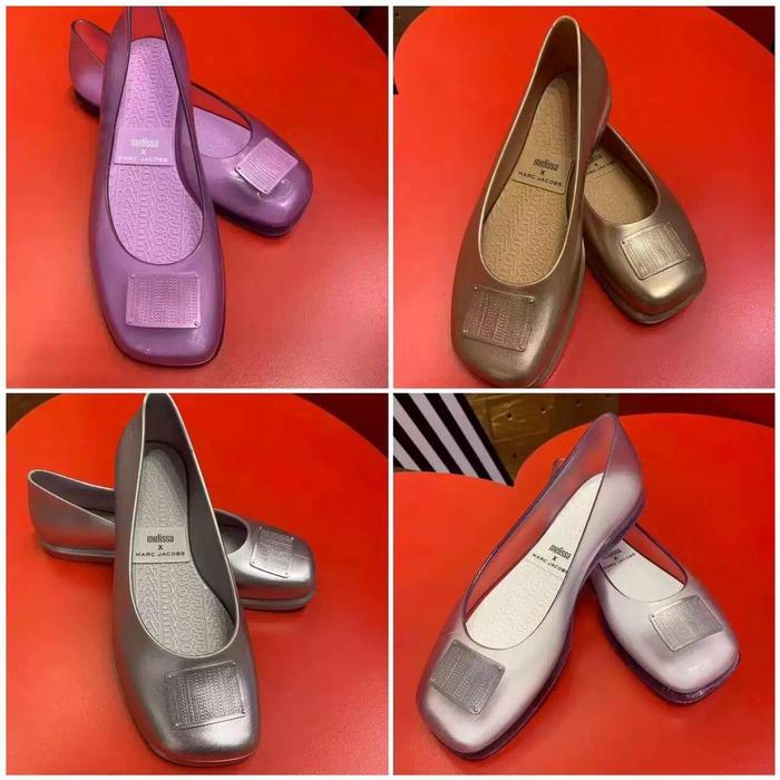 MELISSA RUBY + MARC JACOBS AD ( SIZE 35/36 - 40 ) SEPATU FLAT WANITA