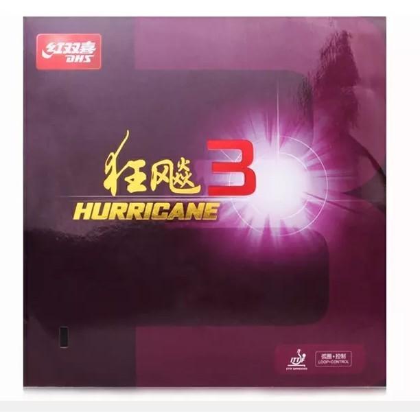 DHS Hurricane 3 Karet Pingpong Tenis Meja PingPong DHS Hurricane 3 Commercial ORIGINAL