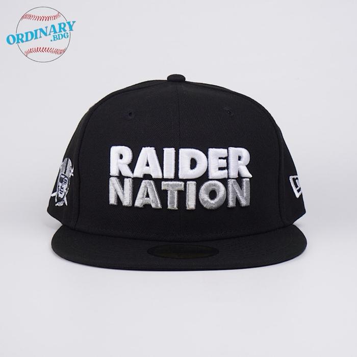 Topi New Era Original Raider Nation - 7 1/8