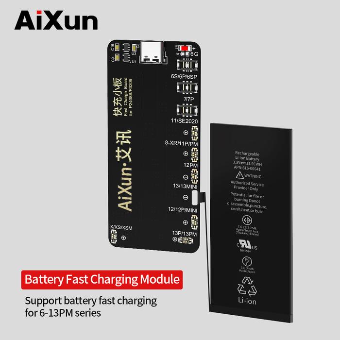 JCID AiXun Fast Charge Board For P2408S P3206 Type-C interface Input