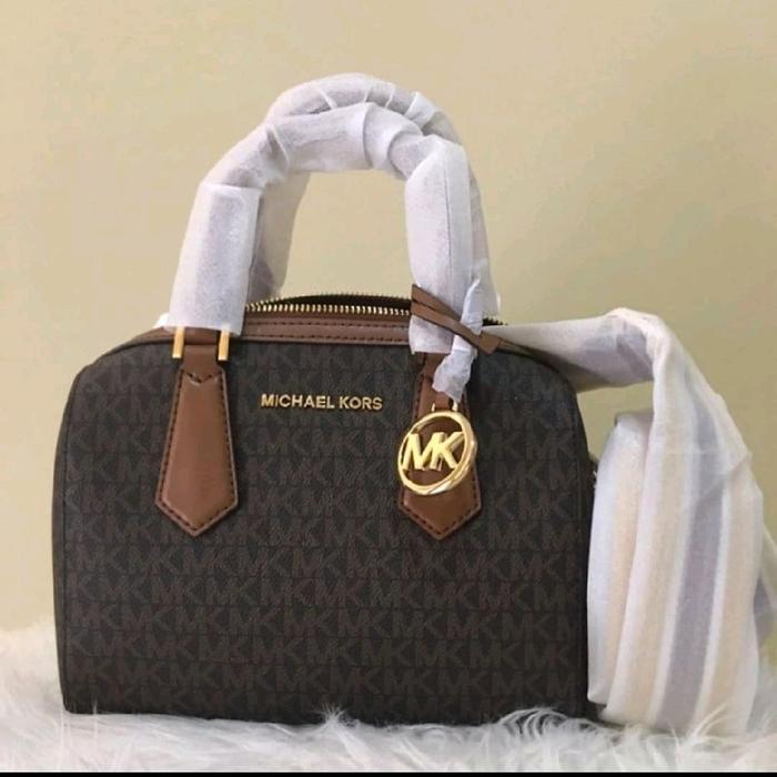 Ready Mk Hayes Small Duffle Brown Luggage