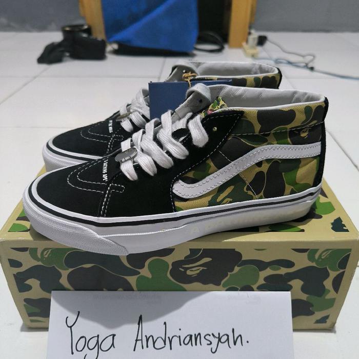 Vans x Bape resmi pt navya