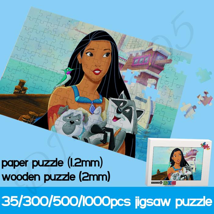 Disney Pocahontas Jigsaw Puzzles Classic Animated Movie 1000 Piece