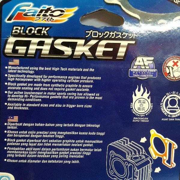 Packing Gasket Block Silinder Alumunium Honda Supra 125 Karisma 2mm 3mm 3.5mm 2 3 3.5 mm Almu Almuni