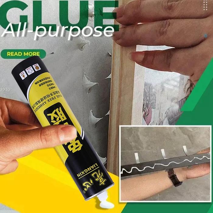 Lem Pengganti Paku Sekrup Skrup Tembok No More Nail Glue Perekat Kaca Marmer Kayu Metal Besi keramik