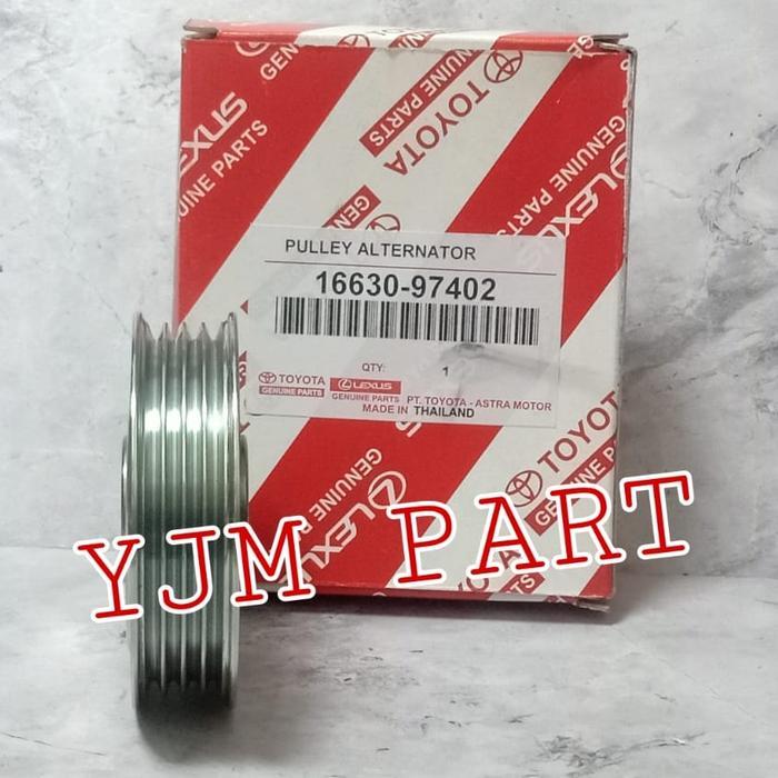 PULLEY ALTERNATOR AVANZA 1.3 XENIA 1.3 PULLY ALTERNATOR AVANZA 1.3 4PK KI1