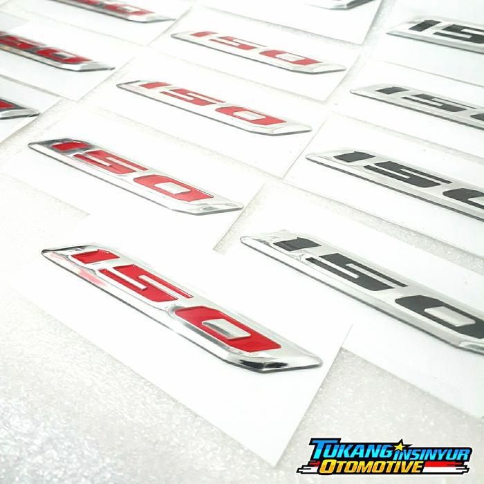 Emblem Logo 150 Honda Vario PCX Cbu Universal Sepasang [NTS]
