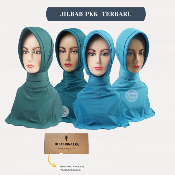JILBAB DINAS PKK TOSCA TUA/BIRU TOSCA/BIRU TURKISH