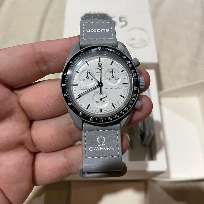 omega swatch 1965 brand new old stock