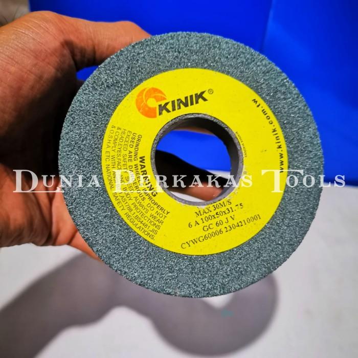 Batu Gerinda Mangkok KINIK 4 Inch 6 A 100 x 50 x 31.75 Grinding Wheels - GC 60