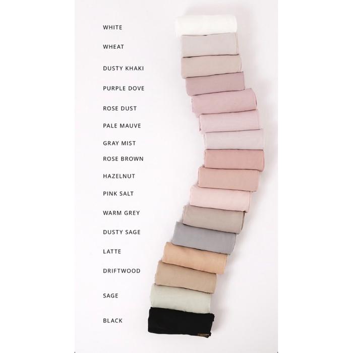 Dapatkan Ready Light Voile Scarf Kamiidea Warna Soft Pink