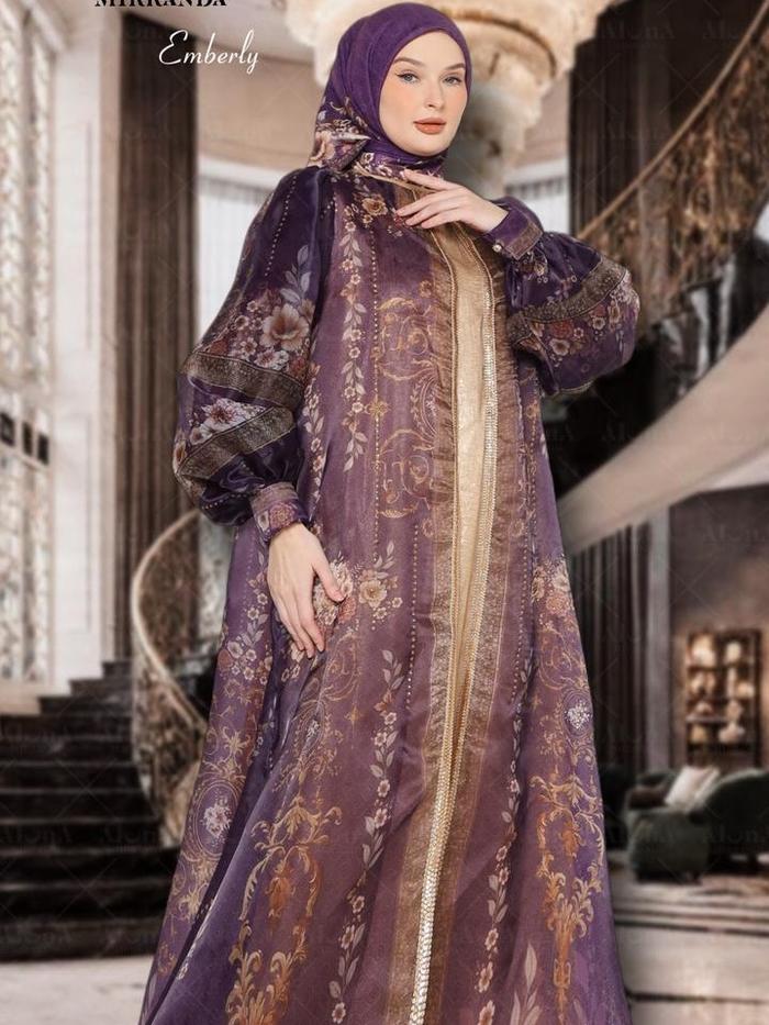 Emberly | Aluna Miranda | Set Gamis Syar"i