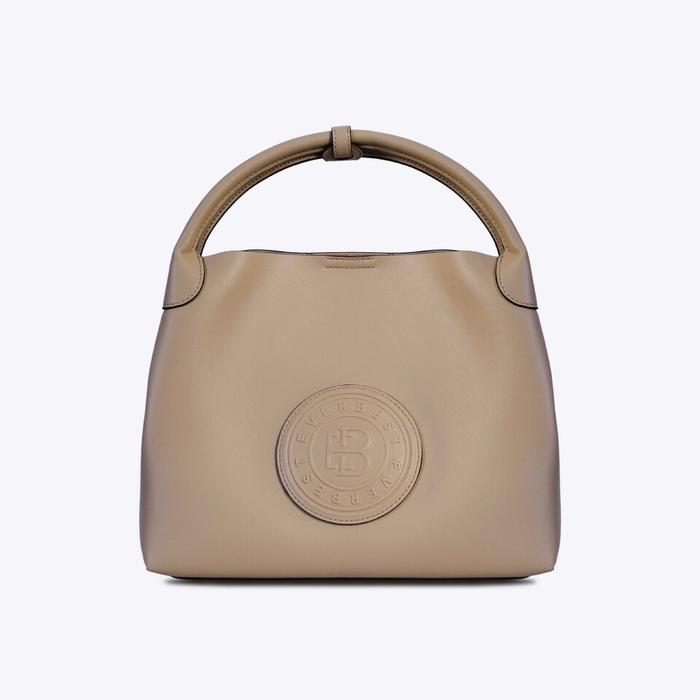 Everbest Tas Selempang Wanita CHaren Hitam Beige & Green 28x16x23 cm