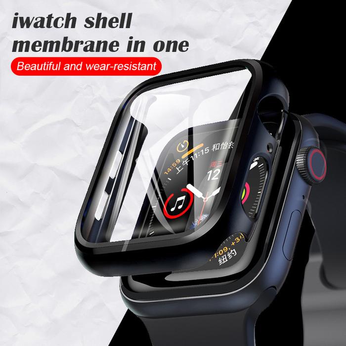 2Pcs Apple Watch6 SE Watch Case Transparent Apple Watch Case iWatch