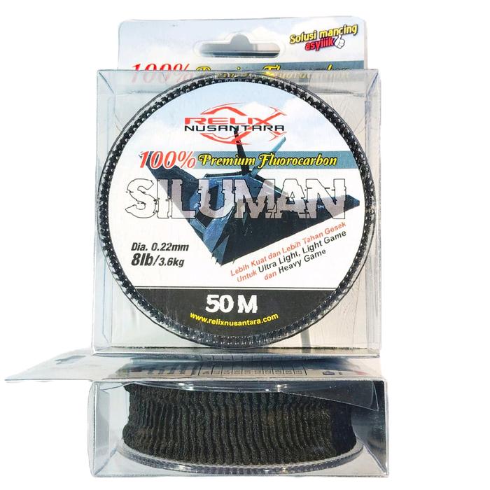 Leader Siluman 8 lbs, 10 lbs, 15 lbs, 20 lbs, 25 lbs, 30 lbs, 40 lbs, 50 lbs, 60 lbs, 70 lbs