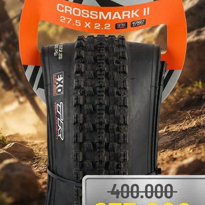 Maxxis crossmark II ban luar MTB ( 27.5 x 2.25 )
