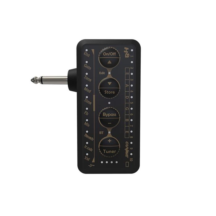 Amplifier Gitar Listrik Portabel Efek H8 Headphone Mini Amp