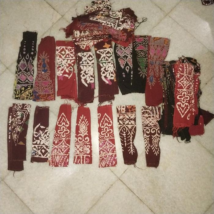 kain perca batik kiloan ukuran kecil