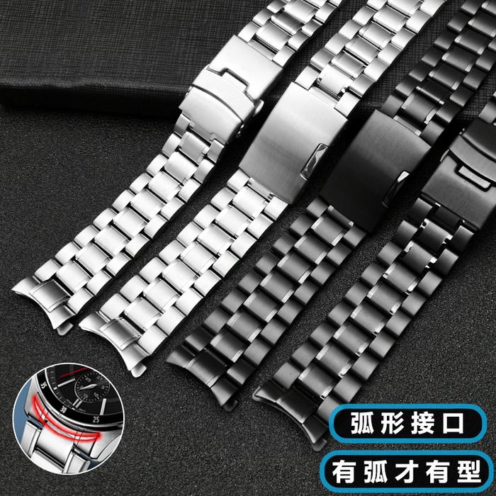 For Casio EDIFICE EFV-540 500 EFS-S510 EFB-650 EQB-501 EFR-303L/303D Stainless Steel Strap 20mm 22mm
