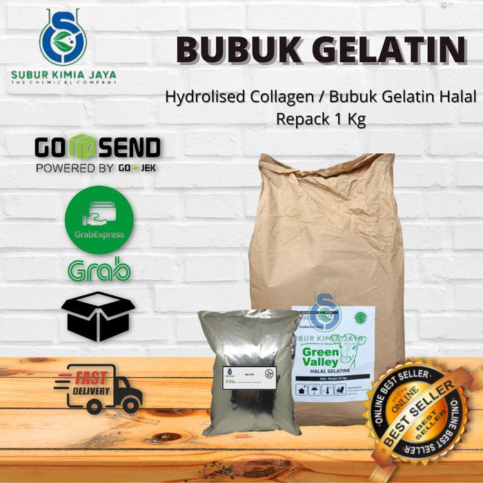 Gelatin Bloom 150 HALAL 1 Kg