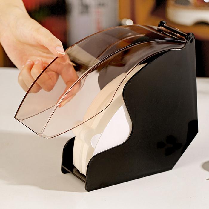 Tempat Kertas Filter V60 Filter Paper Holder Untuk V01 / V02 Filter Paper Dust-Proof Storage