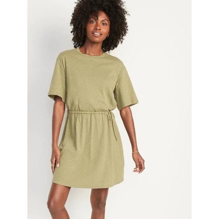 OLD NAVY SHORT SLEEVE DRESS-DRESS WANITA