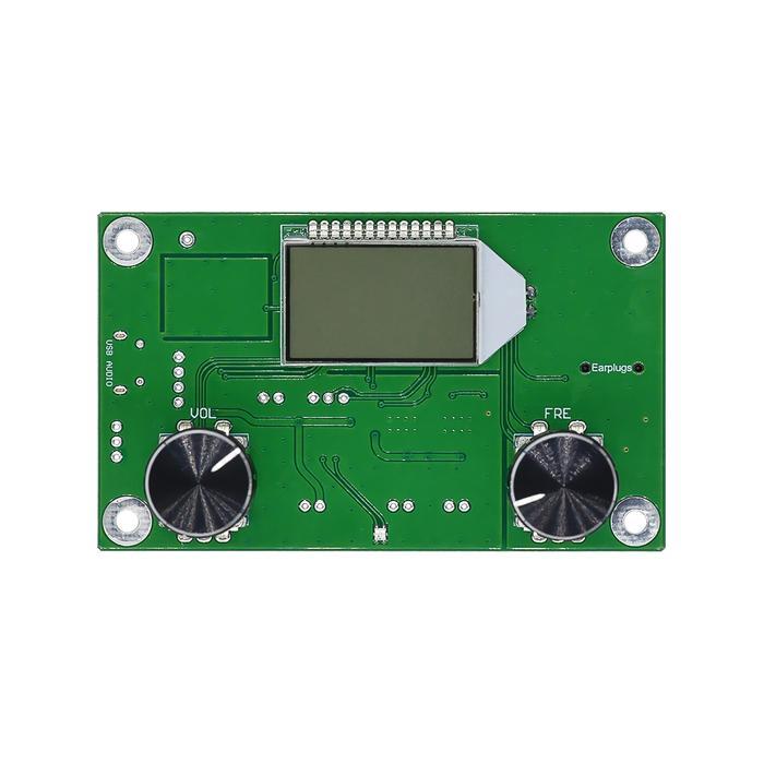 Dsp Pll Digital Stereo Fm Radio Receiver Module Board 87-108Mhz With Serial Control Frequency Range 
