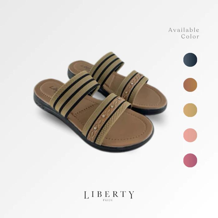 Liberty Sandal Wanita Flat Creta - Sendal Teplek Wanita