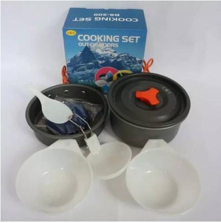 Eiger - Alat masak camping Cooking Set DS-200 Alat Masak Panci Kemping Gunung