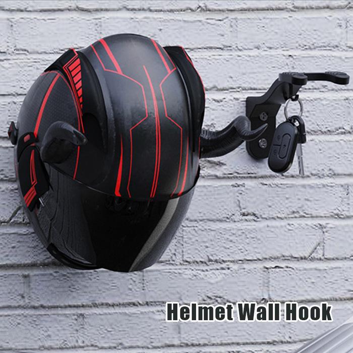 Stand Helm Gantung Helm Dinding Hook Tempat Standing Helm Serbaguna
