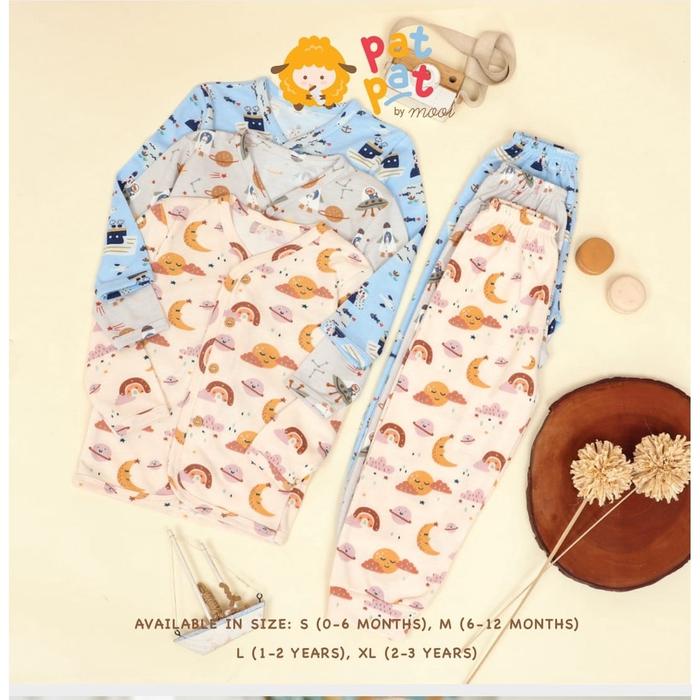 PROMO  5.5PROMO MURAH SETELAN PIYAMA PANJANG SETELAN PIYAMA PENDEK PREMIUM PATPAT BY MOOI PIYAMA ANA