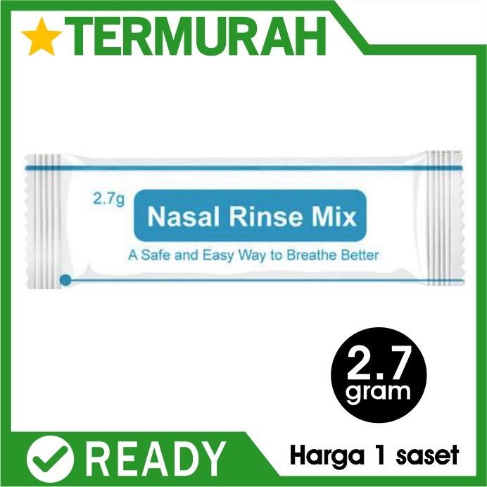 Garam pemBersih Cuci Hidung Sinus Nasal Rinse Nose Wash Salt pencuci 2.7g wateulse irigasi sinusitis