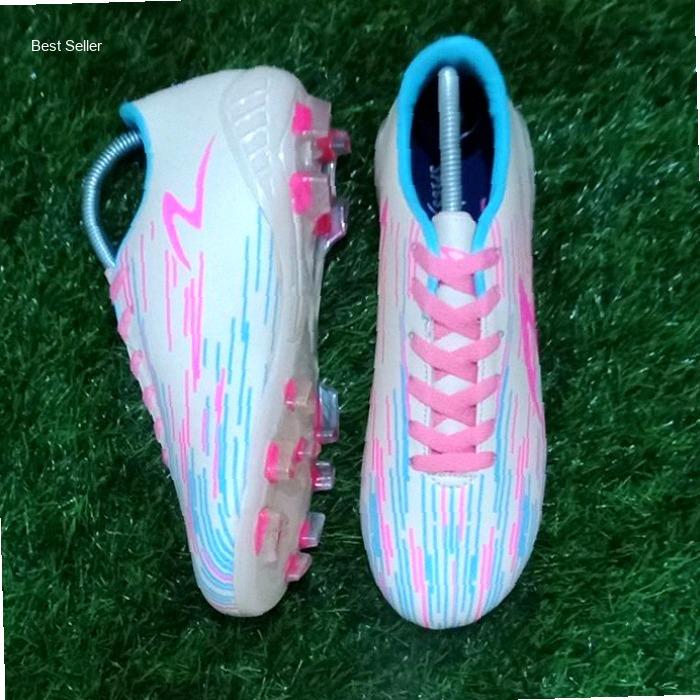 Sepatu Bola Specs Lightspeed LS Reborn FG Ivory Oats Size 33-43 Free Box - Boots sepatu bola untuk b