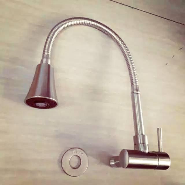 Kran Angsa Flexible /kran sink Soligen /kran dapur stainless sus 304