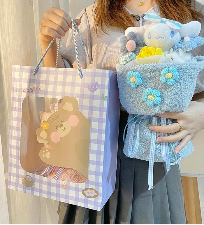 Jadi Sanrio Anime Liburan Hadiah Boneka Buket Lucu Cinnamoroll Buket