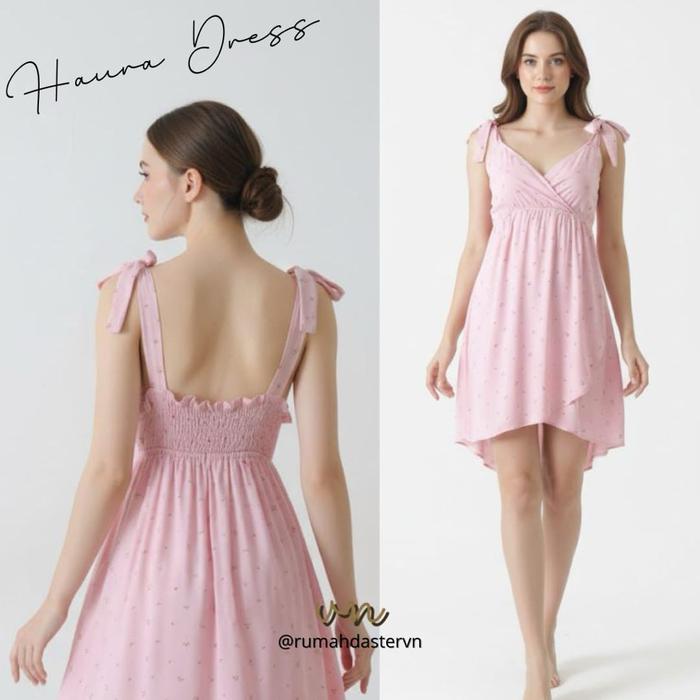 RumahdasterVN - Haura Dress | Daster Sexy Tali Kekinian Busui Sale Diskon