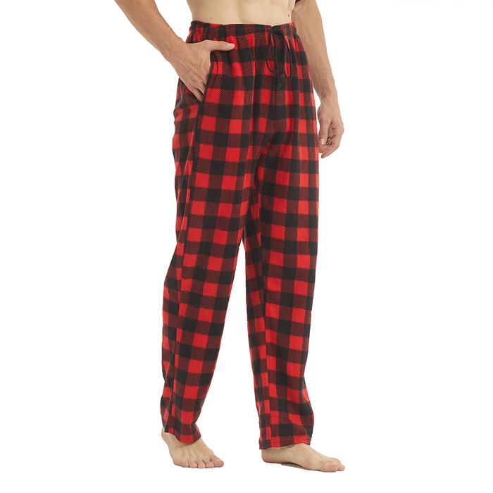 Mens Pajamas Pants with Po ets F ce Pjs Soft rm Plaid Pajamas ttoms Lounge S p Pants Loungewear S pw