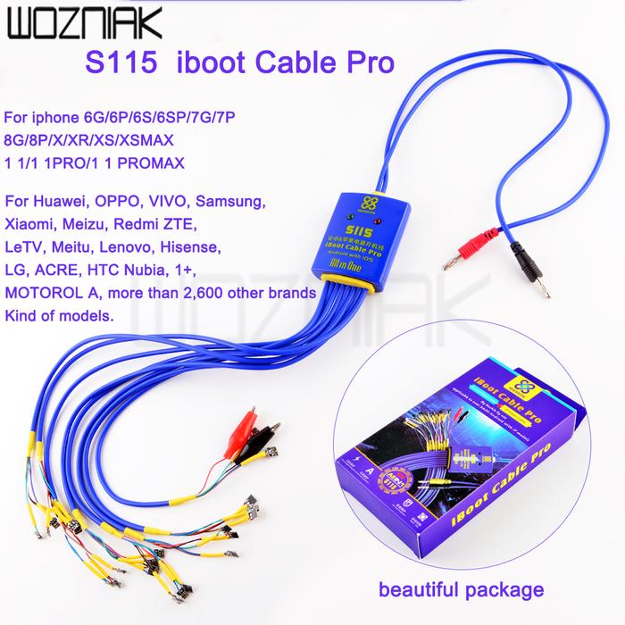S115 iboot Cable For iPhone 6-13ProMAX Android Motherboard DC Power
