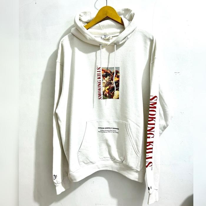 Hoodie “FR 2 x Champion” White