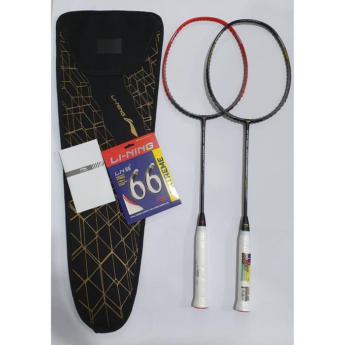 Raket Badminton Lining 3D Calibar 300 B I C D Boost Instinct Combat Drive Original