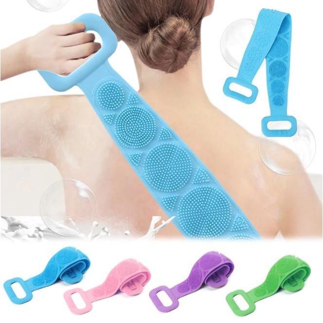 POTECH Sikat Punggung Silikon / Alat Gosok Punggung / Sikat Mandi Silikon