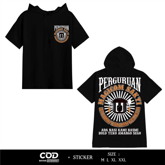 Tshirt Hoodie Desain Jaket Perguruan Pencak Silat Masyarakat Netral Perguruan Magicom Sakti Model Ja