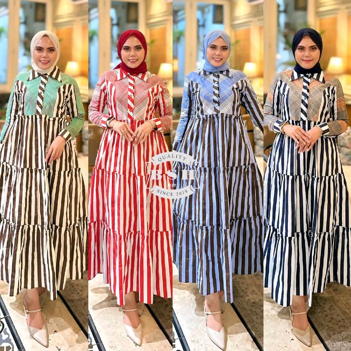 Boba dress BSH by Rio terbaru Gamis
