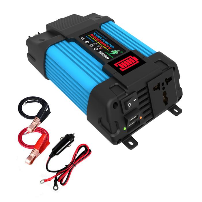 Transformer Converter Battery Capacity Display Car Inverter Converter