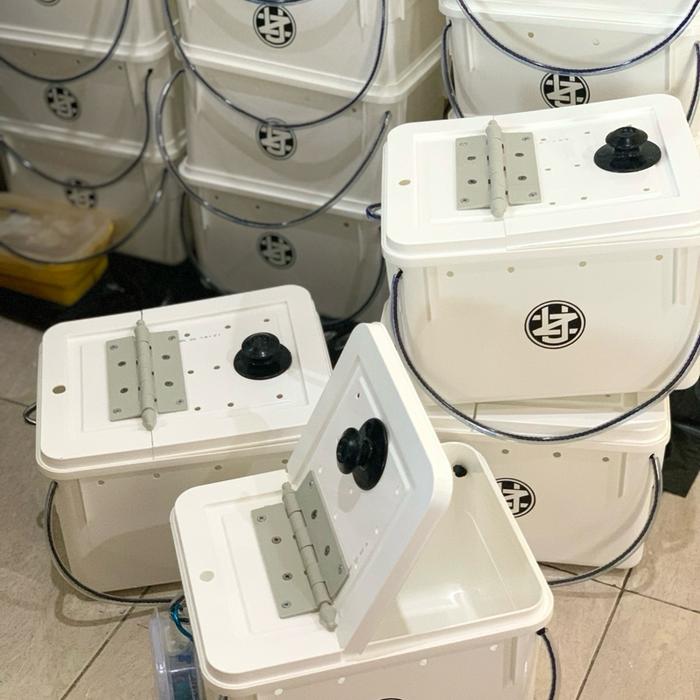 Tempat / box tempat udang hidup 8 liter muat udang banyak
