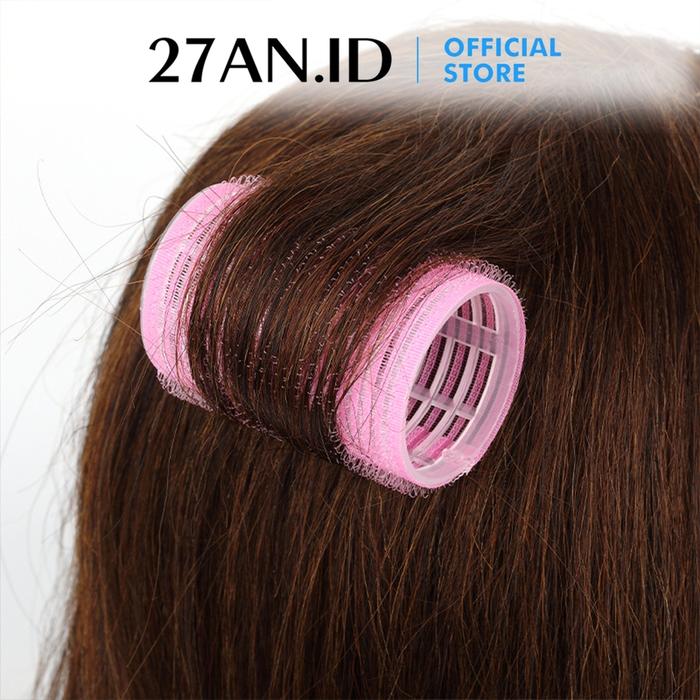 (27AN.ID) Roll Rambut Tempel H791 Roll Poni Isi 6 PCS Roll Tempel Gulungan Rambut Hair Roller
