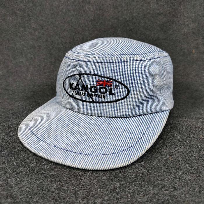 90s Kangol Heritage Hickory Stripe Army Workwear Caps